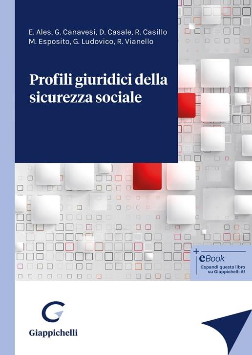 Profili giuridici della sicurezza sociale - Edoardo Ales,Guido Canavesi,Davide Casale - copertina