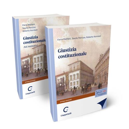 Giustizia costituzionale - Elena Malfatti,Saulle Panizza,Roberto Romboli - copertina