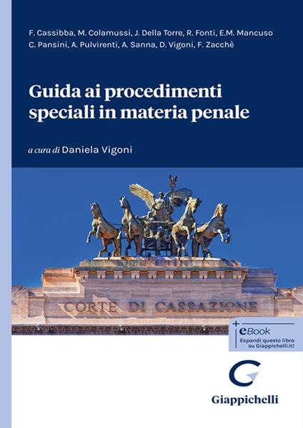 Guida ai procedimenti speciali in materia penale - copertina