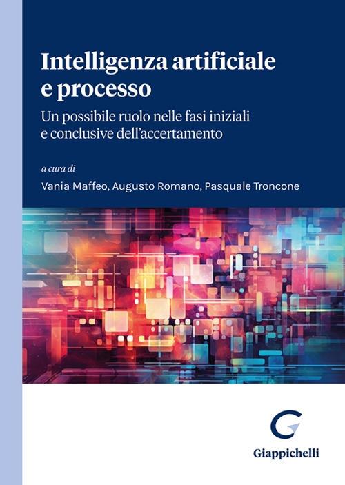 Intelligenza artificiale e processo - Gaia Tessitore,Andrea Alberico,Concetta Bottino - copertina