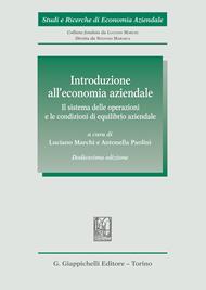 Introduzione all'economia aziendale. Il sistema delle operazioni e le condizioni di equilibrio aziendale