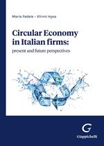 Circular economy in Italian firms: present and future perspectives