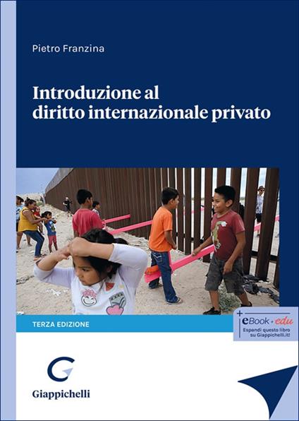 Introduzione al diritto internazionale privato - Pietro Franzina - copertina