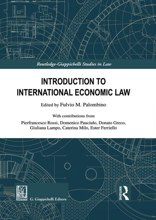 Introduction to International Economic Law - copertina