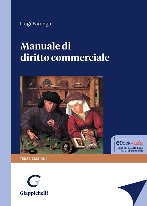 Manuale di diritto commerciale - Luigi Farenga - copertina
