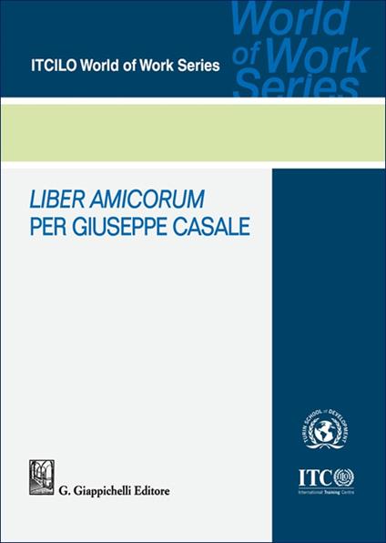 «Liber amicorum» per Giuseppe Casale - copertina