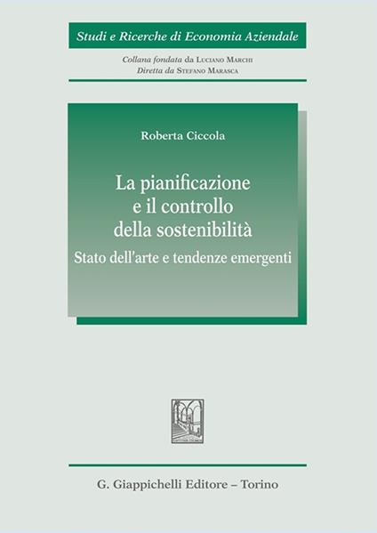 La pianificazione e il controllo della sostenibilità - Roberta Ciccola - copertina