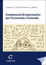 Fondamenti di matematica per l'economia e l'azienda