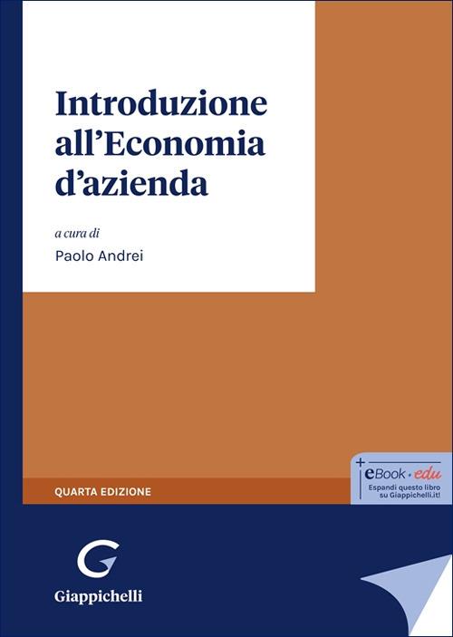 Introduzione all'economia d'azienda - copertina