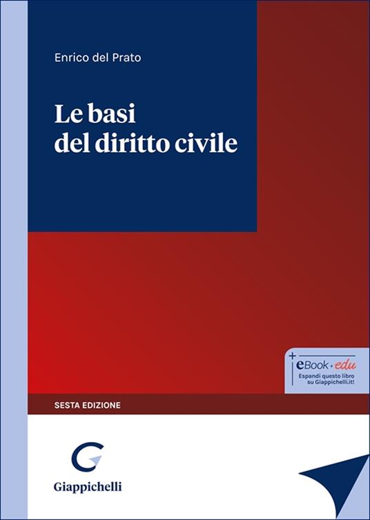 Le basi del diritto civile - Enrico Del Prato - copertina