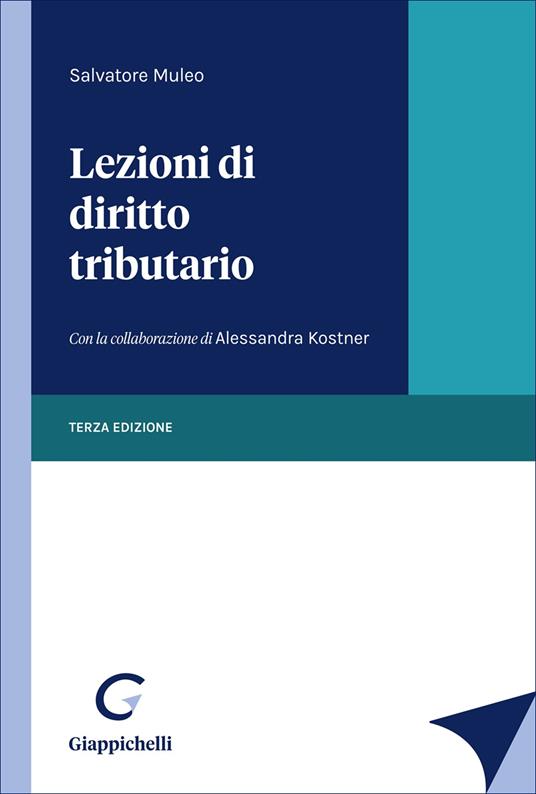 Lezioni di diritto tributario - Salvatore Muleo - copertina