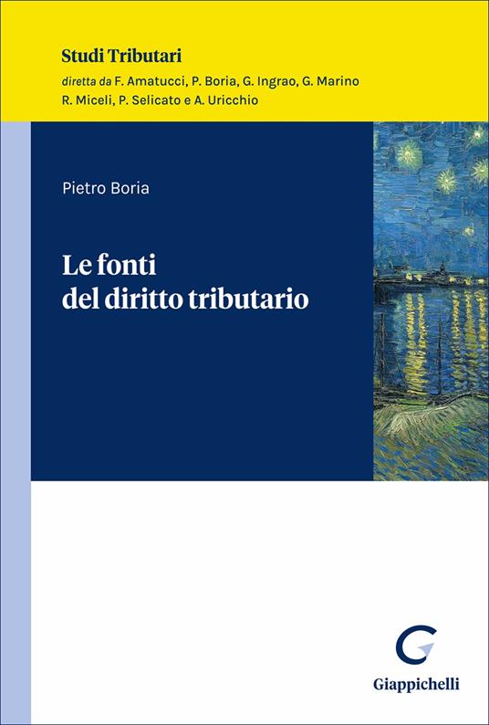 Le fonti del diritto tributario - Pietro Boria - copertina
