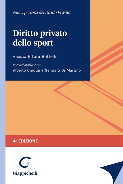 Diritto privato dello sport - copertina