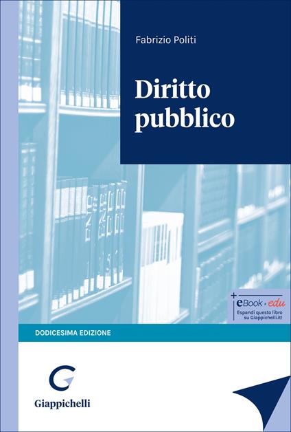 Diritto pubblico - Fabrizio Politi - copertina