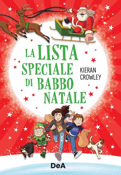 La lista speciale di Babbo Natale - Kieran Crowley - copertina
