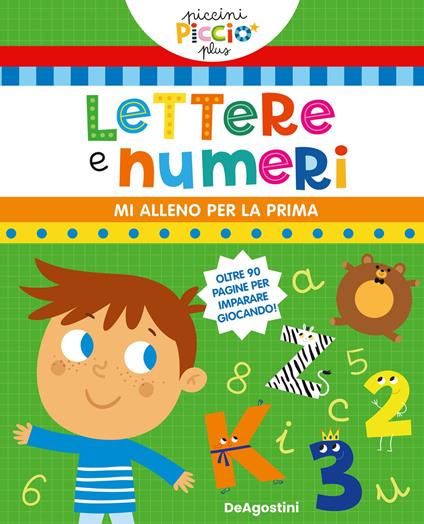 Lettere e numeri. Ediz. a colori - copertina