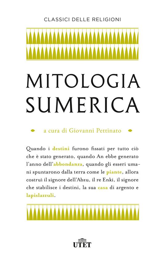Mitologia sumerica - copertina