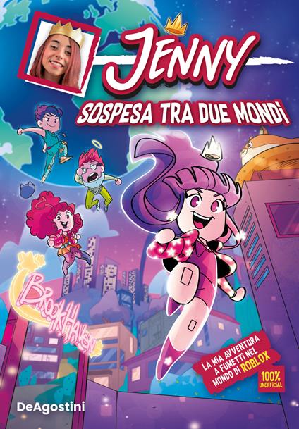 Sospesa tra due mondi. Roblox School - Jennifer Jenny Puddu - copertina