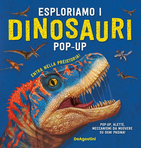 Esploriamo i dinosauri. Libro pop-up. Ediz. a colori - copertina