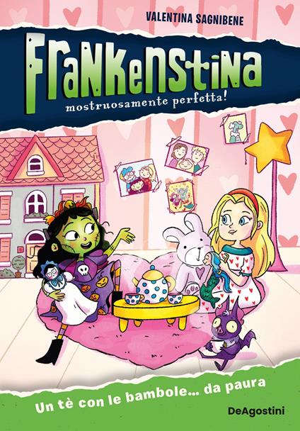 Un tè con le bambole... da paura. Frankenstina - Valentina Sagnibene - copertina