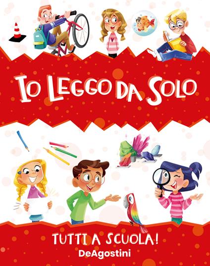 Tutti a scuola! Io leggo da solo - copertina