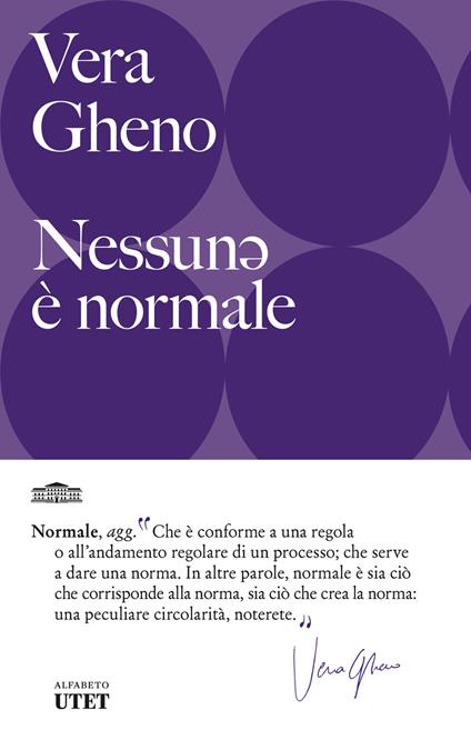 Nessun&#601; è normale - Vera Gheno - copertina