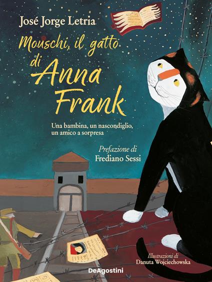 Mouschi, il gatto di Anna Frank - José Jorge Letria - copertina