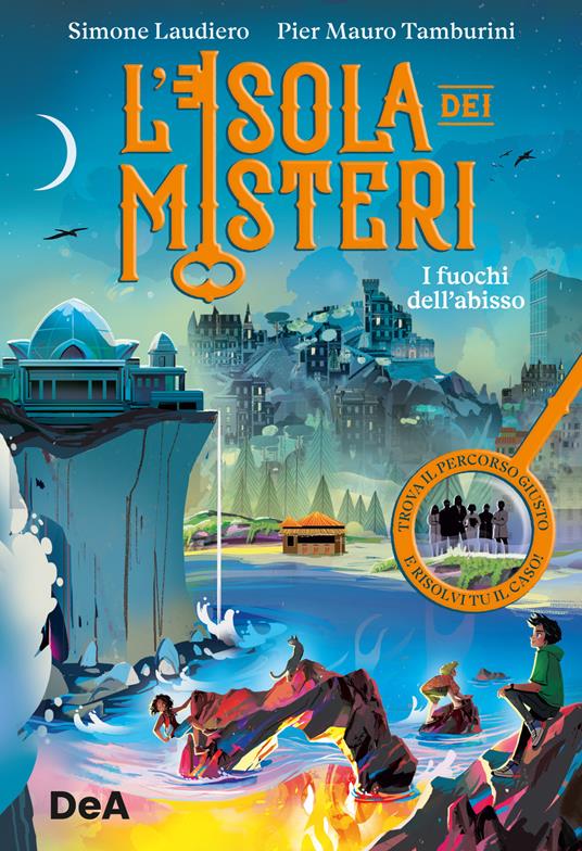 I fuochi dell'abisso. L'isola dei misteri. Vol. 2 - Simone Laudiero,Pier Mauro Tamburini - copertina