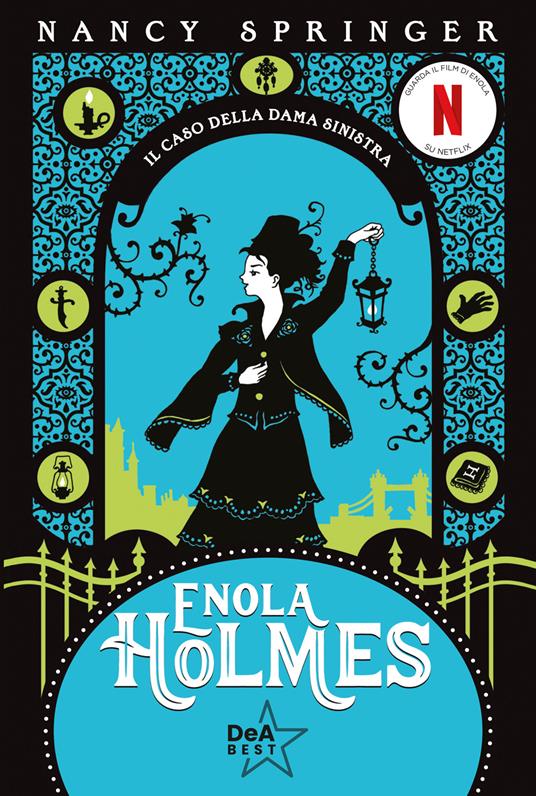 Il caso della dama sinistra. Enola Holmes. Vol. 2 - Nancy Springer - copertina
