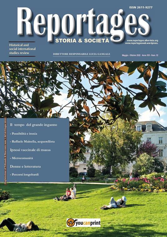 Reportages. Storia e società (2022). Vol. 32 - Lucia Gangale - copertina