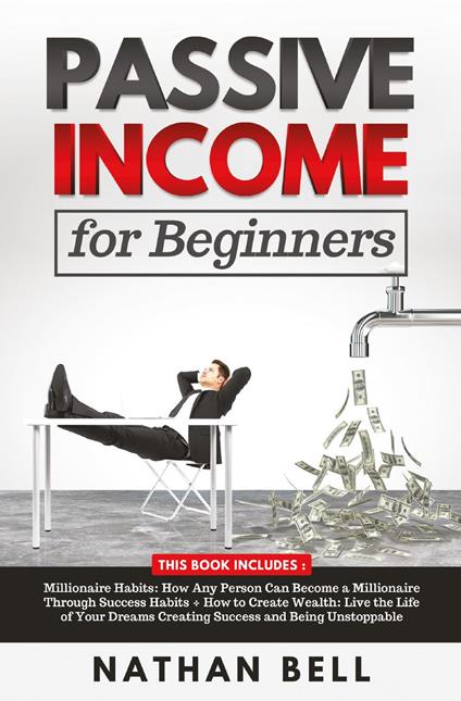 Passive income for beginners (2 books in 1) - Nathan Bell - copertina