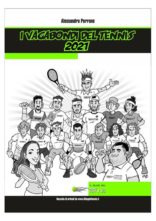 I vagabondi del tennis 2021 - Alessandro Perrone - copertina