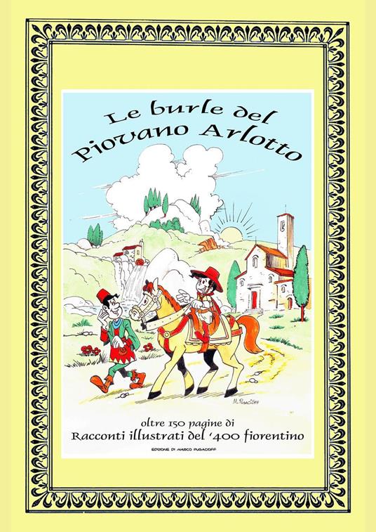 Le burle del piovano Arlotto - Marco Pugacioff - copertina