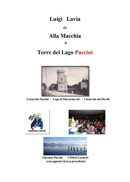 Da alla Macchia a Torre del Lago Puccini - Luigi Lavia - copertina