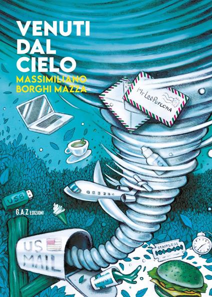 Venuti dal cielo - Massimiliano Borghi Mazza - copertina