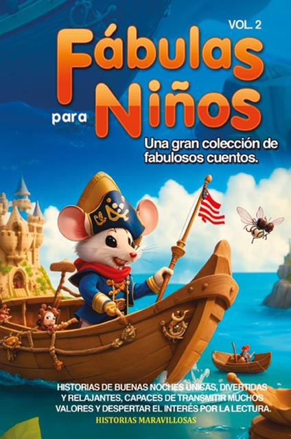 Fábulas para niños. Una gran colección de fabulosos cuentos. Vol. 2 - copertina