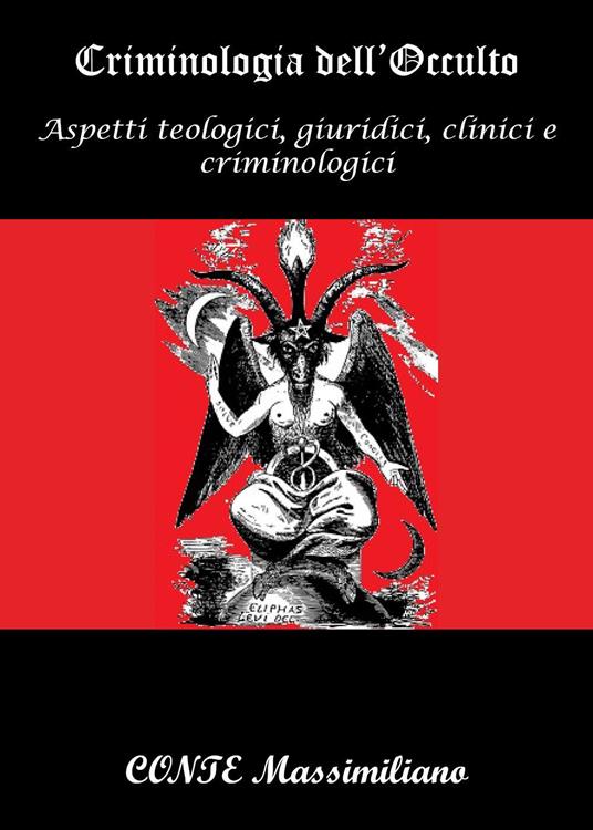 Criminologia dell'occulto - Massimiliano Conte - copertina