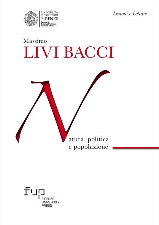 Natura, politica e popolazione - Massimo Livi Bacci - copertina