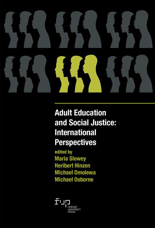 Adult education and social justice: international perspectives - copertina