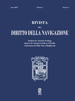 Rivista del diritto della navigazione (2021). Vol. 2