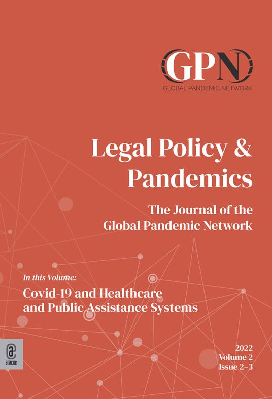 Legal policy & pandemics. The journal of the global pandemic network (2022). Vol. 2 - copertina