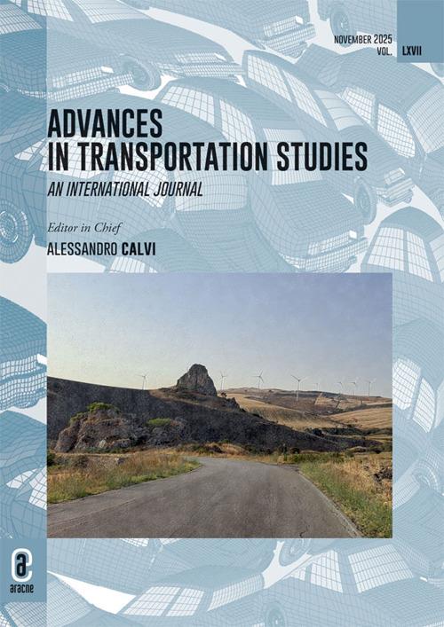 Advances in transportation studies. An international journal (2025). Vol. 2 - copertina