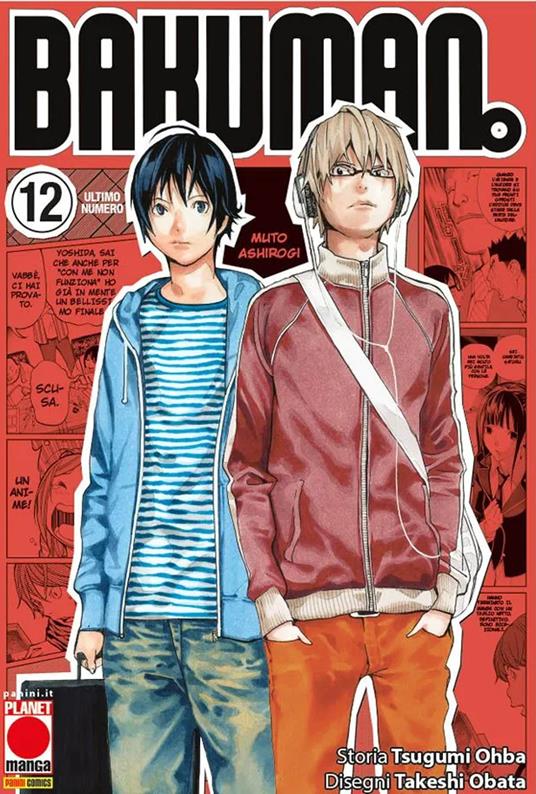 Bakuman. New edition. Vol. 12 - Tsugumi Ohba - copertina