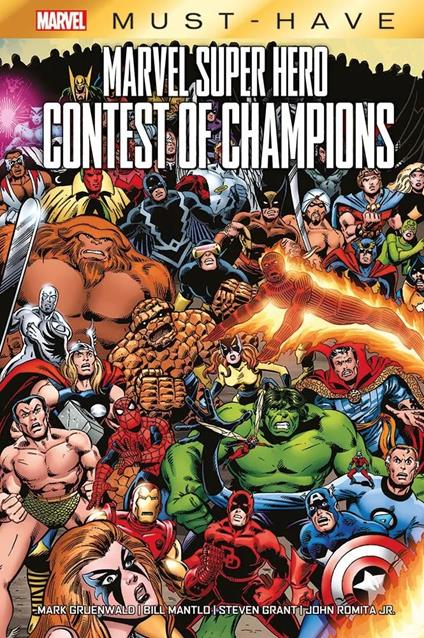 Marvel super hero contest of champions - Mark Gruenwald,Bill Mantlo,Steven Grant - copertina