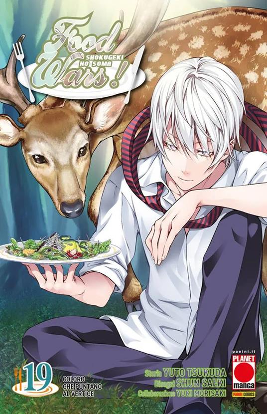 Food wars!. Vol. 19: Coloro che puntano al vertice - Yuto Tsukuda,Shun Saeki,Yuki Morisaki - copertina