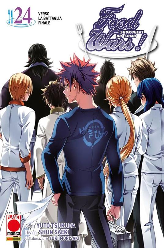 Food wars!. Vol. 24: Verso la battaglia finale - Yuto Tsukuda,Shun Saeki,Yuki Morisaki - copertina