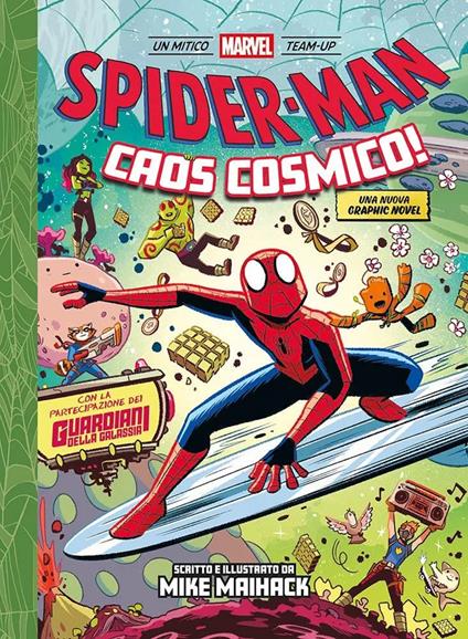 Caos cosmico! Spider-Man - Mike Maihack - copertina