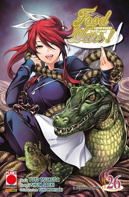 Food wars!. Vol. 26: Il secondo turno - Yuto Tsukuda,Shun Saeki,Yuki Morisaki - copertina