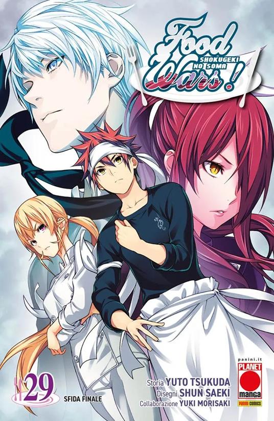 Food wars!. Vol. 29: Sfida finale - Yuto Tsukuda,Shun Saeki,Yuki Morisaki - copertina