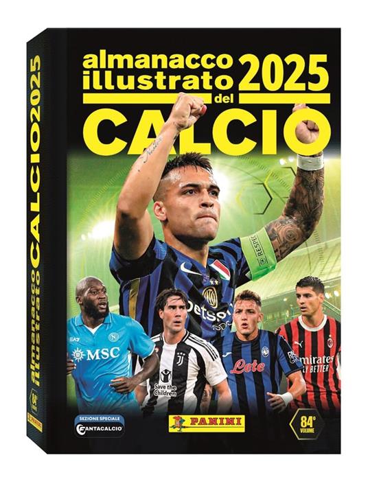 Almanacco illustrato del calcio 2025. Ediz. a colori - copertina